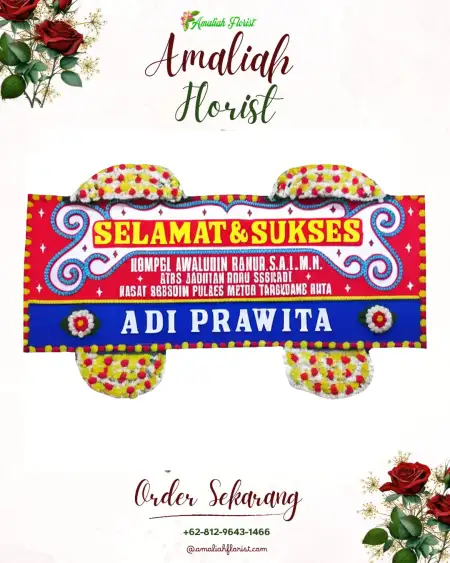 Papan Bunga Ucapan Selamat Cibunar